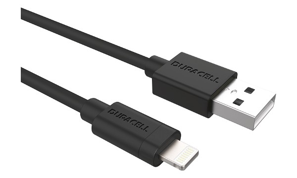 Duracell 1m Cabo USB-A para Relâmpago