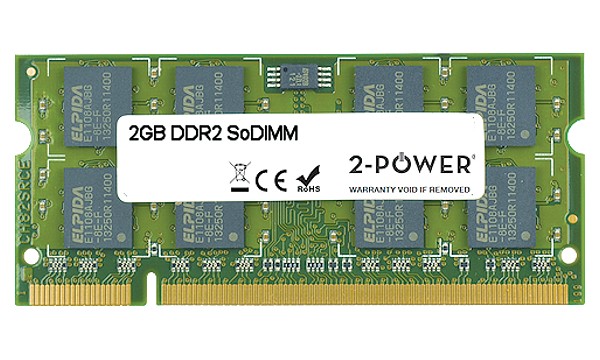 2GB MultiSpeed 533/667/800 MHz SoDIMM