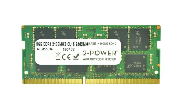 17-x005nl 8GB DDR4 2133MHz CL15 SoDIMM