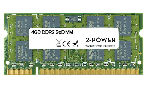 Tecra M10-180 4GB DDR2 800MHz SoDIMM