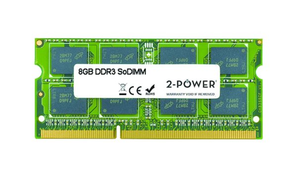 B51-80 8 GB MultiSpeed 1066/1333/1600 MHz SODIMM