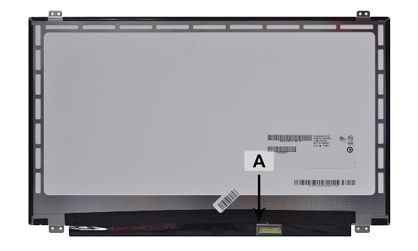LifeBook A555 15,6" WXGA 1366x768 HD LED Brilhante