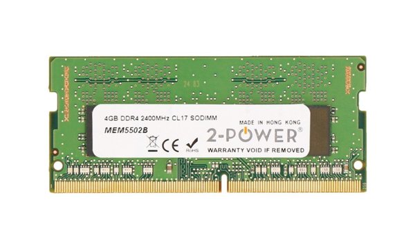 Pavilion Power 15-cb032nd 4GB DDR4 2400MHz CL17 SODIMM