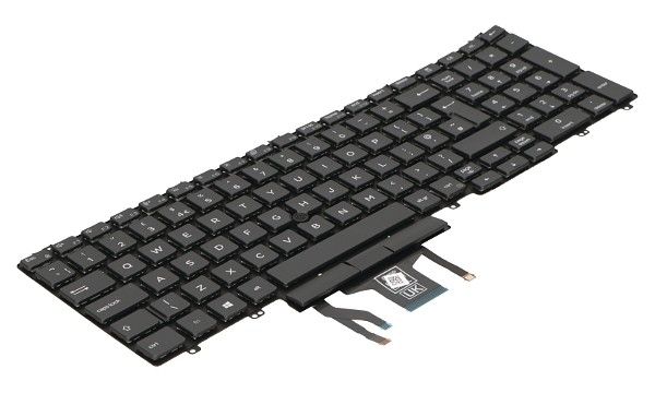 Precision 3541 UK Dualpoint Backlit Keyboard