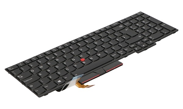 ThinkPad E580 20KS COMO NM Keyboard Backlit Black UK (GB)