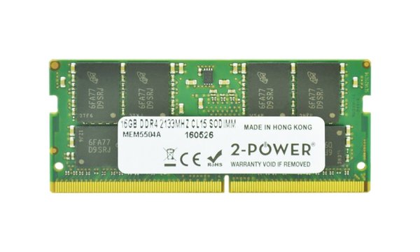 ZBook 15u G5 Mobile Workstation 16GB DDR4 2133MHZ CL15 SoDIMM