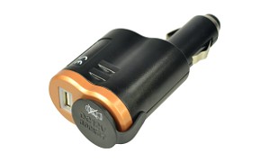 In Car Splitter with 1A USB Charger
