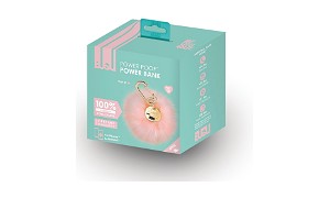 Pink Power Poof Power Bank