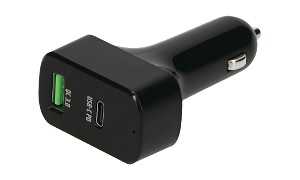 Car Charger 12/24V 63W Type-C & QC 3.0