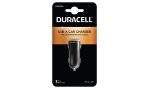Carregador USB único para automóvel 2,4A da Duracell
