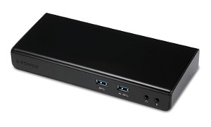 H600C Estação de base de ecrã dupla USB 3.0
