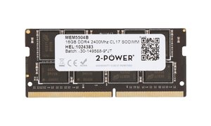 KCP424SD8/16 16 GB DDR4 2400 MHz CL17 SODIMM