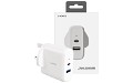 Wall Charger PD 20W USB-C & 12W USB-A